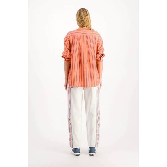 NEW CHLOE STORA dianelle shirt in orange - Picture 5 of 10